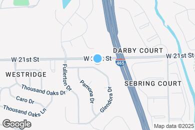 Map image of the property - 2043 Glendora Dr