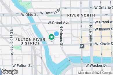 Map image of the property - 421 W Hubbard St