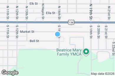 Map image of the property - 203 S 16th St