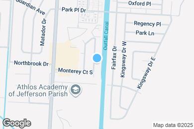 Map image of the property - 945 E Monterey Ct