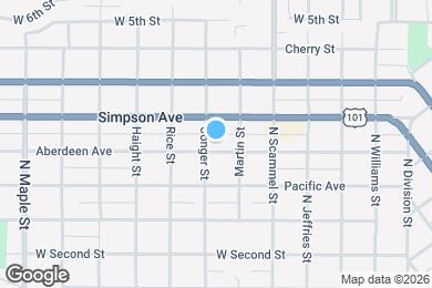 Map image of the property - 1816 Aberdeen Ave