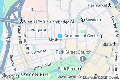 Map image of the property - The Copley Group Beacon Hill