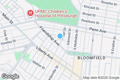 Map image of the property - 160 Pearl St