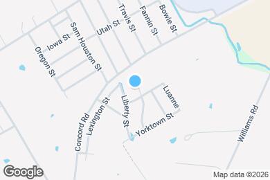 Map image of the property - 1402 Saratoga Dr