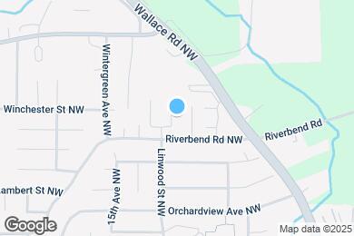 Map image of the property - 2420 La Jolla Ct NW