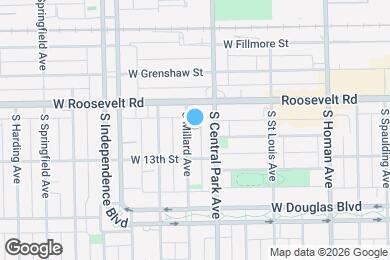 Map image of the property - 1229 S Millard Ave