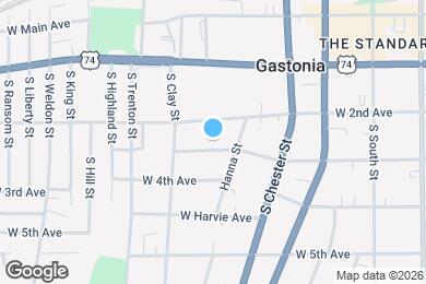 Map image of the property - Room in House on W 3rd Ave