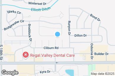 Map image of the property - 2123 Bridgewater Cir