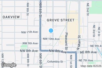 Map image of the property - 1022 NW 4th St