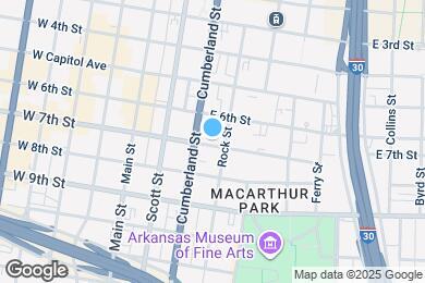 Map image of the property - 314 E 7th St