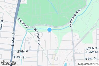 Map image of the property - 4066 Walnut St