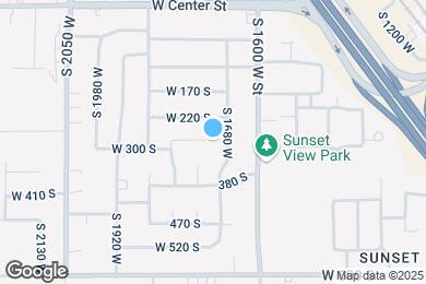 Map image of the property - 1705 W 270 S