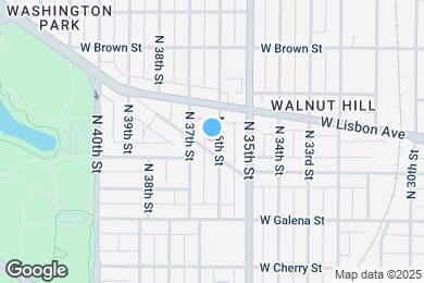 Map image of the property - 1817-1819-1819 N 36th St