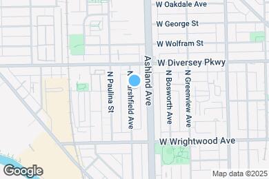 Map image of the property - 2721 N Marshfield Ave