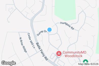 Map image of the property - 7026 Surrey Dr
