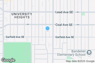 Map image of the property - 414 Vassar Dr SE