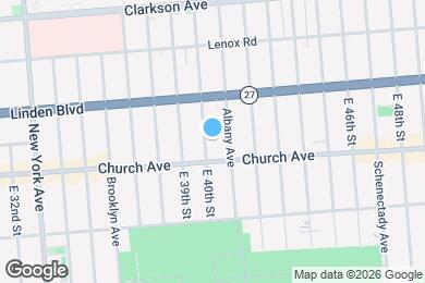 Map image of the property - 157 E 40th St