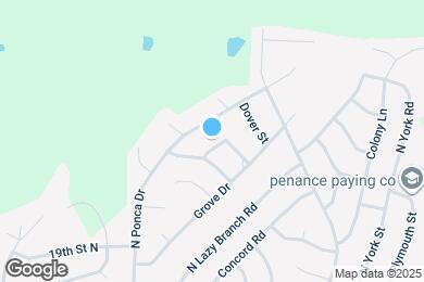 Map image of the property - 2026 Grove Cir