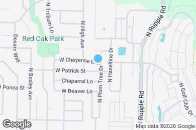 Map image of the property - 4247 W Cheyenne Dr