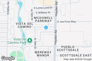 Map image of the property - 7902 E Latham St