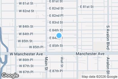 Map image of the property - 148 E 84th Pl