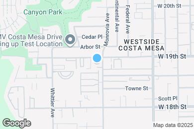 Map image of the property - 1887 Monrovia Ave.