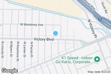 Map image of the property - 1511 W Victory Blvd