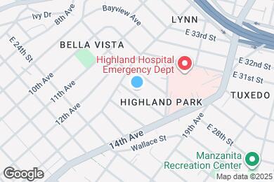 Map image of the property - 1334 E 27th St