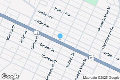 Map image of the property - 1714 Euclid Ave