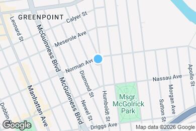 Map image of the property - 731 Humboldt St