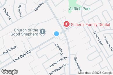 Map image of the property - 1232 E Live Oak Rd