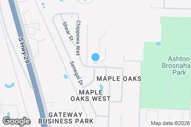 Map image of the property - 11111 Chippewa Way