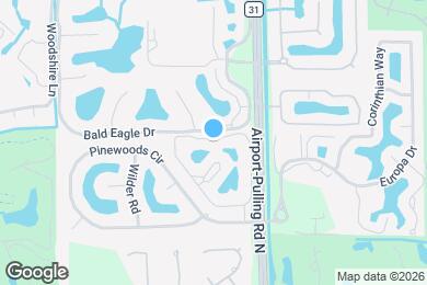 Map image of the property - 1300 Misty Pines Cir