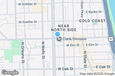 Map image of the property - 122 W Division St