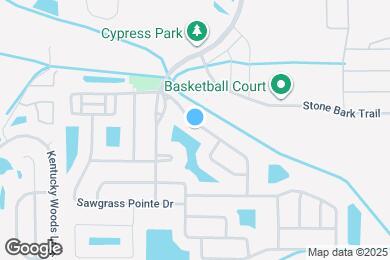 Map image of the property - 1536 Plantation Pointe Dr