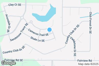 Map image of the property - 3861 Cameron Trail SE