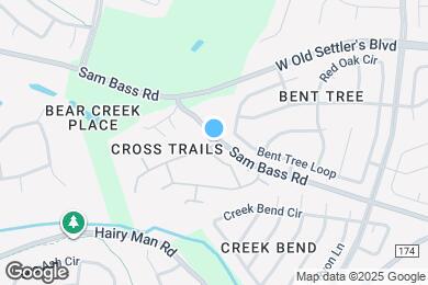 Map image of the property - 2605 Sam Bass Rd