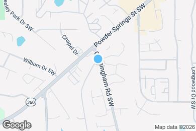Map image of the property - 1310 Cunningham Rd SW