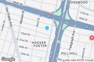 Map image of the property - 669 33rd St