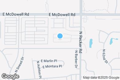 Map image of the property - 5862 E Norwood St