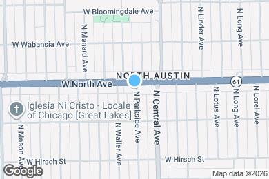 Map image of the property - 1550 N Parkside Ave