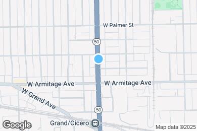 Map image of the property - 2043 N Cicero Ave