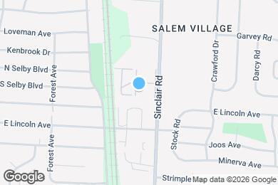 Map image of the property - 5442 Worthington Forest Pl W