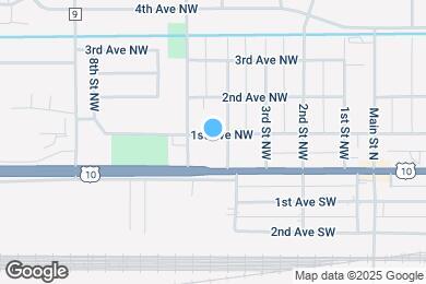 Map image of the property - 404 1st Ave NW