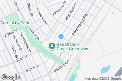 Map image of the property - 620 Lincoln Ave