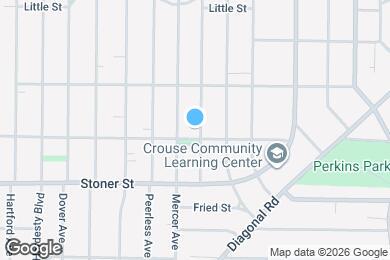 Map image of the property - 886 Storer Ave