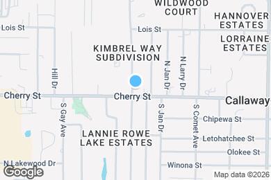 Map image of the property - Twin Oaks Apartments