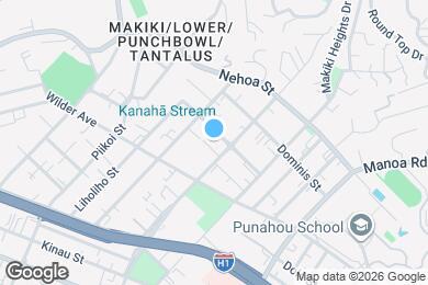 Map image of the property - 1333 Heulu St