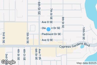 Map image of the property - 709 Piedmont Dr SE