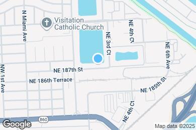 Map image of the property - 303 NE 187th St